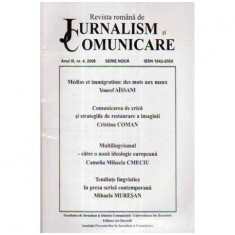 Revista romana de: Jurnalism si comunicare. Anul III, nr.4 foto