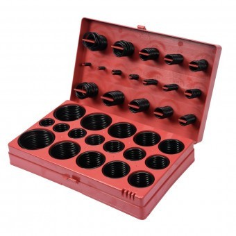 Set 419 garnituri de cauciuc O-ring, Yato YT-06876, dimensiuni de la 3x1.5mm la 50x3.5mm foto
