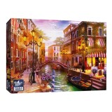 Puzzle Black Sea Plimbare de seară cu gondola - 1000 de piese