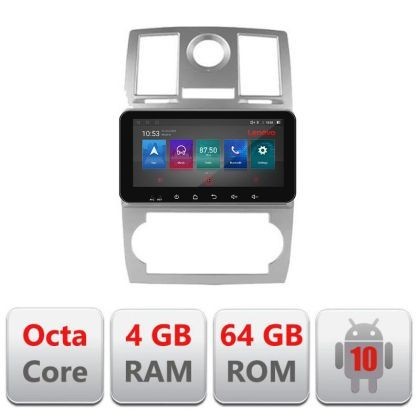 Navigatie Chrysler 300C 2004-2008 I-CH06 4+64 ecran 10.33&quot; Android Waze USB Navigatie Internet Youtube Radio CarStore Technology