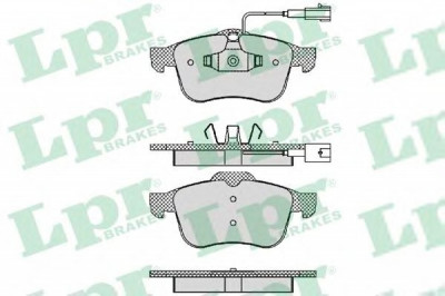 Set placute frana,frana disc ALFA ROMEO SPIDER (939_, 939) (2006 - 2010) LPR 05P1470 foto