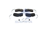 SAMPA 096.613 set placute frana,frana disc