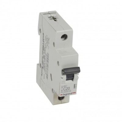 Siguranta automata 20A 1P C 4,5ka Legrand RX3 419665 foto