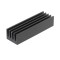 Radiator extrudat, aluminiu, 26x8mm, negru, FISCHER ELEKTRONIK, ICKSMDF26SA, T136911