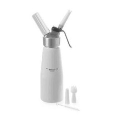 Aparat-sifon frisca profesional, aluminiu, 0.5 litri