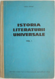 Istoria literaturii universale, vol. I &ndash; Ovidiu Drimba (putin uzata)