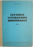 Istoria Literaturii Universale Vol. I - Ovidiu Drimba - Studii Literare, Carte de Anticariat