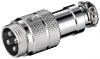 Mufa microfon XLR tata Goobay NC4, 4 pini, pe fir, pentru amatori/hobby