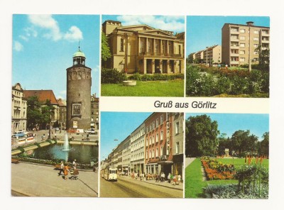 SG5 - Carte Postala - Germania DDR, Gorlitz, Neicrculata 1980 foto