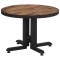 Gossi masuta de cafea rotunda, &Oslash;55x40 cm, lemn masiv de tec reciclat