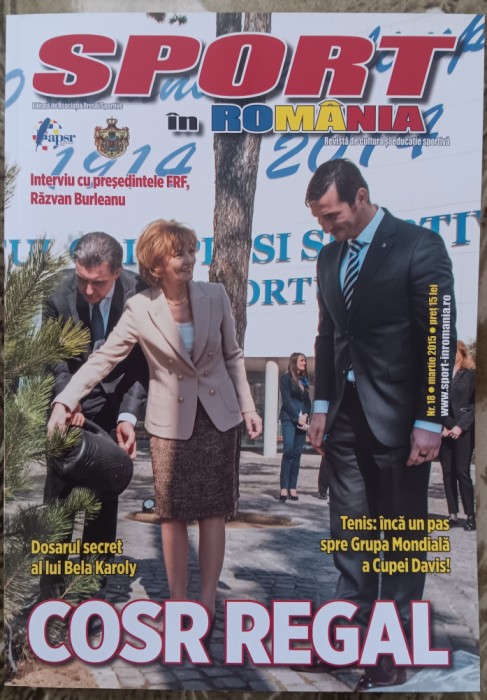 myh 19 - Revista Sport in Romania - nr 18/martie 2015 - Simona Halep