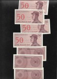 Indonezia 50 Sen 1964 UNC - Bancnota Asiatica Rara - Pret per Bucata