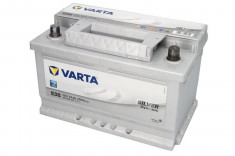 Baterie VARTA 12V 74Ah 750A SILVER DYNAMIC (R+ Borna standard) 278x175x175 B13 - flansa montare 10.5 mm foto