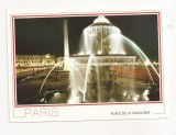 FA17-Carte Postala- FRANTA - Paris, Place de la concorde, necirculata, Fotografie