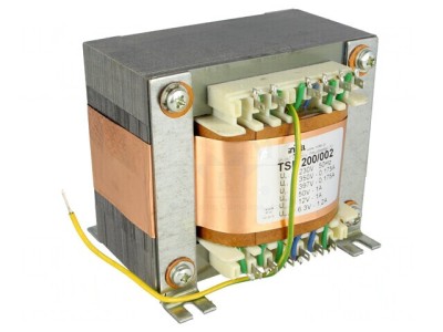 Transformator de Alimentare 230VAC 350V 50V 12V 6.3V 1A TSL 200/002 foto