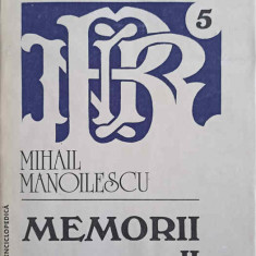 MEMORII VOL.2-MIHAIL MANOILESCU