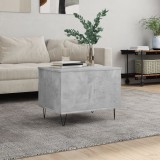 Cumpara ieftin Măsuță de cafea, gri beton, 60x44,5x45 cm, lemn prelucrat