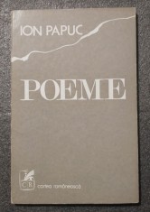 Ion Papuc - Poeme (debut, 1978; tiraj 610 ex.)
