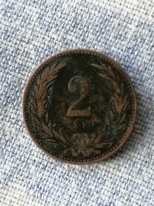 MONEDA-2 FILLER 1895 - UNGARIA
