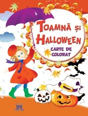 Cartea mea de colorat - Toamna si Halloween