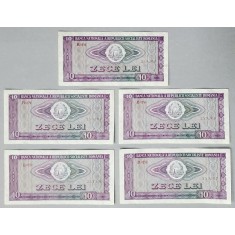 10 LEI 1966, 5 SERII CONSECUTIVE