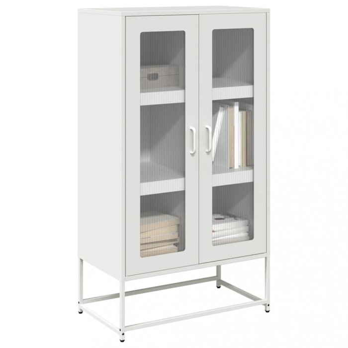Gossi dulap inalt, alb, 68x39x123 cm, otel