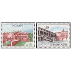 Monaco 1969 - cladiri, serie neuzata