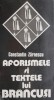 Aforismele si textele lui Brancusi - Constantin Zarnescu - Carte beletristica