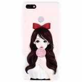 Husa silicon pentru Huawei P9 Lite, Girly 001