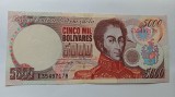 Venezuela-5000 Bolivares 1998-stare f buna aUNC