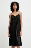 Answear Lab camasa de noapte femei, culoarea negru, dantela