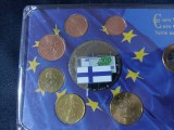 Euro set - Finlanda 2002-2008, 8 monede + medal UNC, Europa