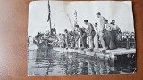 Fotografie Campionat National Natatie Albania 1948, 17x12 cm, Alb Negru, Fotograf Necunoscut
