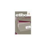 Etichete autocolante Etibox 100325, 8/A4, 105x74mm, permanente, colturi drepte, alb, top 100 coli (800 etichete)