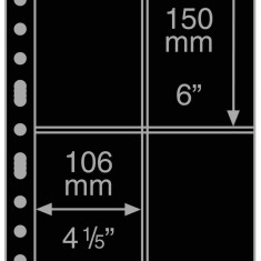 Set folii GRANDE2ST (A4) pentru carti postale (5 folii)