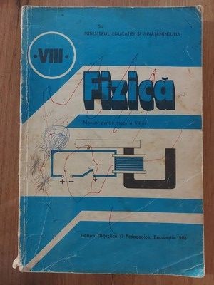 Fizica Manual pentru clasa a 8 a-Emanuel Nichita, Fronescu Mircea foto