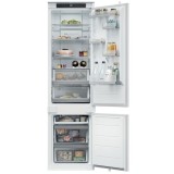 Combina frigorifica incorporabila HAIER EHBQW5519E, 284 L, Total No Frost, clasa E, H 193 cm, conectivitate WiFi, Air Surround, Humidity Zone, SuperCo