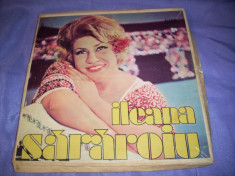 Disc vinil Ileana Sararoiu muzica populara, set incomplet foto