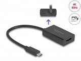 Adaptor HDMI la USB type C (DP Alt Mode) 4K60Hz PD 100W M-T, Delock 61058