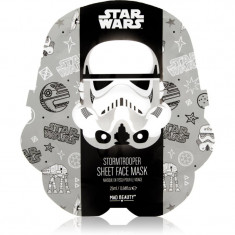Mad Beauty Star Wars Storm Trooper mască textilă hidratantă cu extracte de ceai verde 25 ml