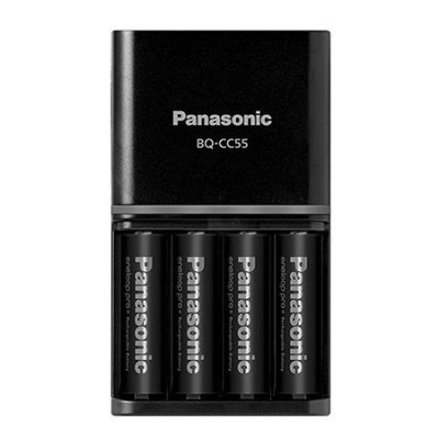 CHARGER 4 ACCU AA 2500MAH PANASONIC ENELOOP PRO foto