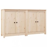 Cumpara ieftin Servante, 2 buc., 70x35x80 cm, lemn masiv de pin