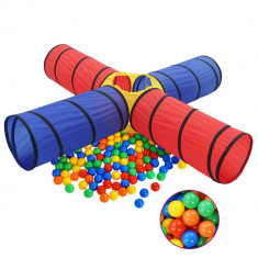 Cort de joaca pentru copii cu 250 bile, multicolor GartenMobel Dekor