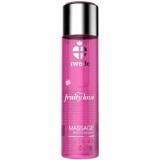 Ulei de Masaj Fruity Love, Efect de Incalzire, Aroma Grapefruit Roz cu Mango, 60 ml, Swede