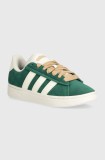 adidas sneakers din piele &icirc;ntoarsă Grand Court Alpha 00S culoarea verde, IH3850