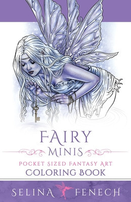 Fairy Minis - Pocket Sized Fairy Fantasy Art Coloring Book foto