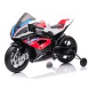 Motocicleta Electrica Copii BMW HP4 Premium, 3-9 Ani, Roti Ajutatoare, Rosu