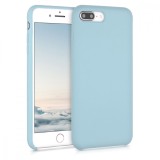 Husa pentru Apple iPhone 8 Plus / iPhone 7 Plus, Silicon, Albastru, 40842.177, Carcasa, Kwmobile