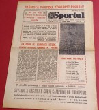 Ziarul "SPORTUL" (08.05.1986) - STEAUA BUCURESTI Castiga Finala Cupei Campionilor Europeni (STEAUA-BARCELONA)