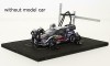 Set diorama + 5 mecanici Pit Stop (albastru) scara 1:43, Unisex, peste 14 ani